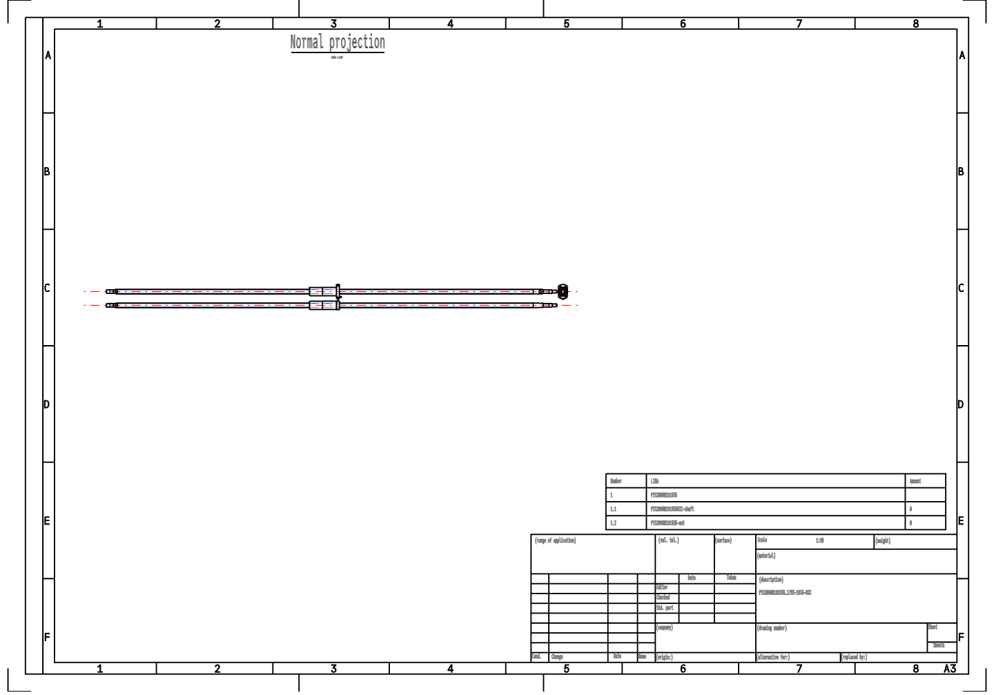 PSS2060N1D1935 PSS General Purpose Ball Screw 2060 Large Lead Screw supplier