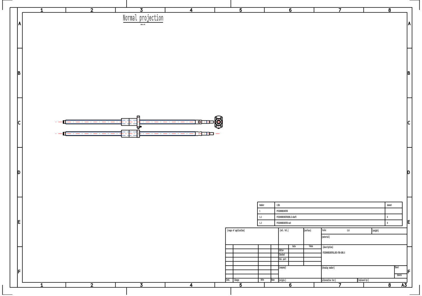 PSS2040N1D0758 Silent Ball Screw NSK FA Small Ball Screw factory