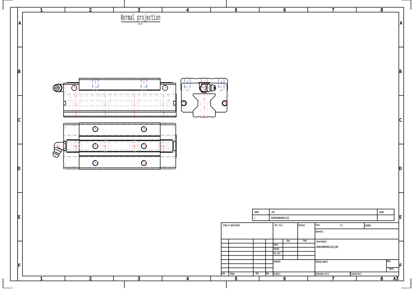 NSK Roller linear guide RA25BN long guide slider RAA25BN interchangeable slider factory