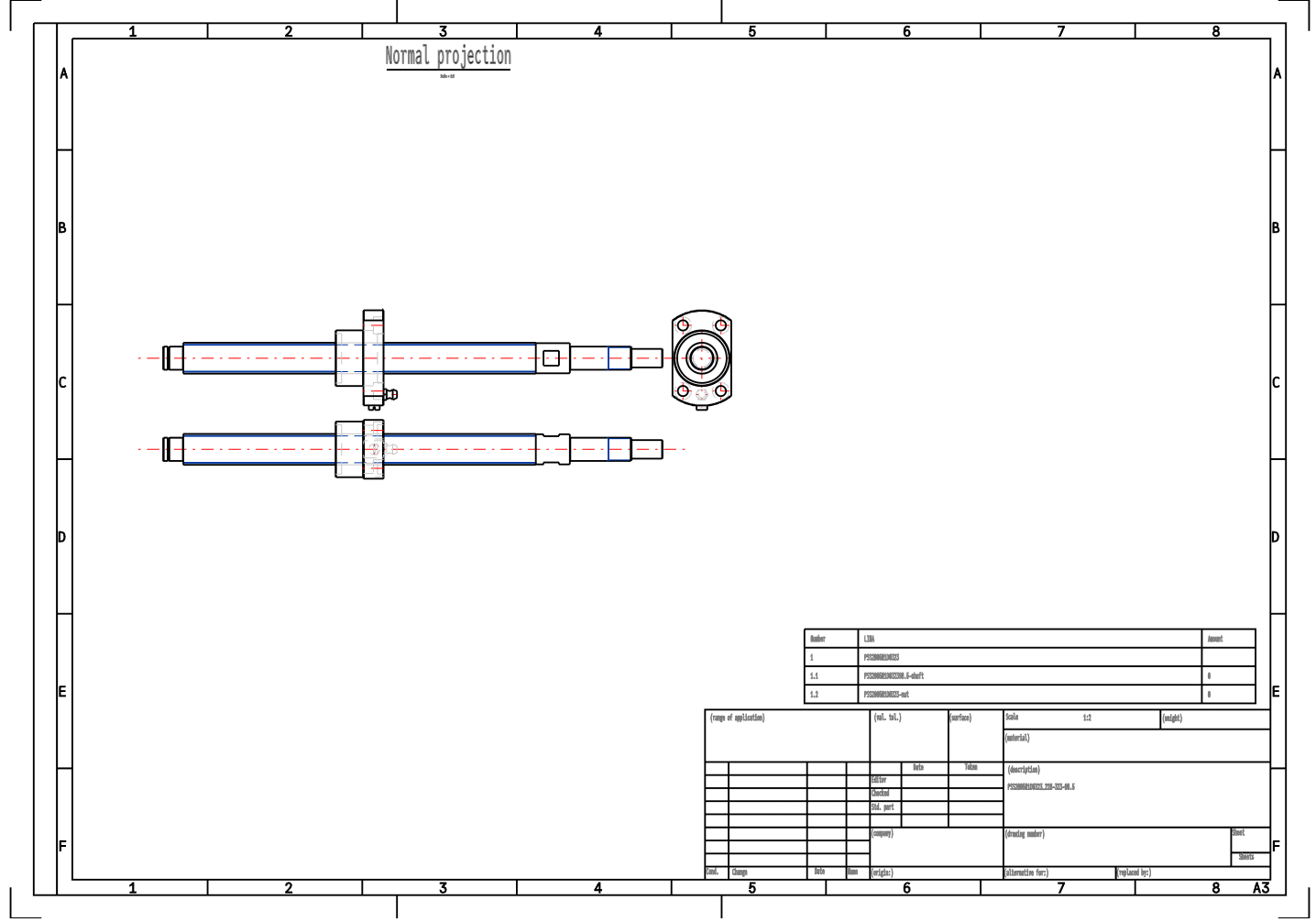 PSS2005N1D0323 PSS FA Series Ball Screws NSK Compact Screw manufacture