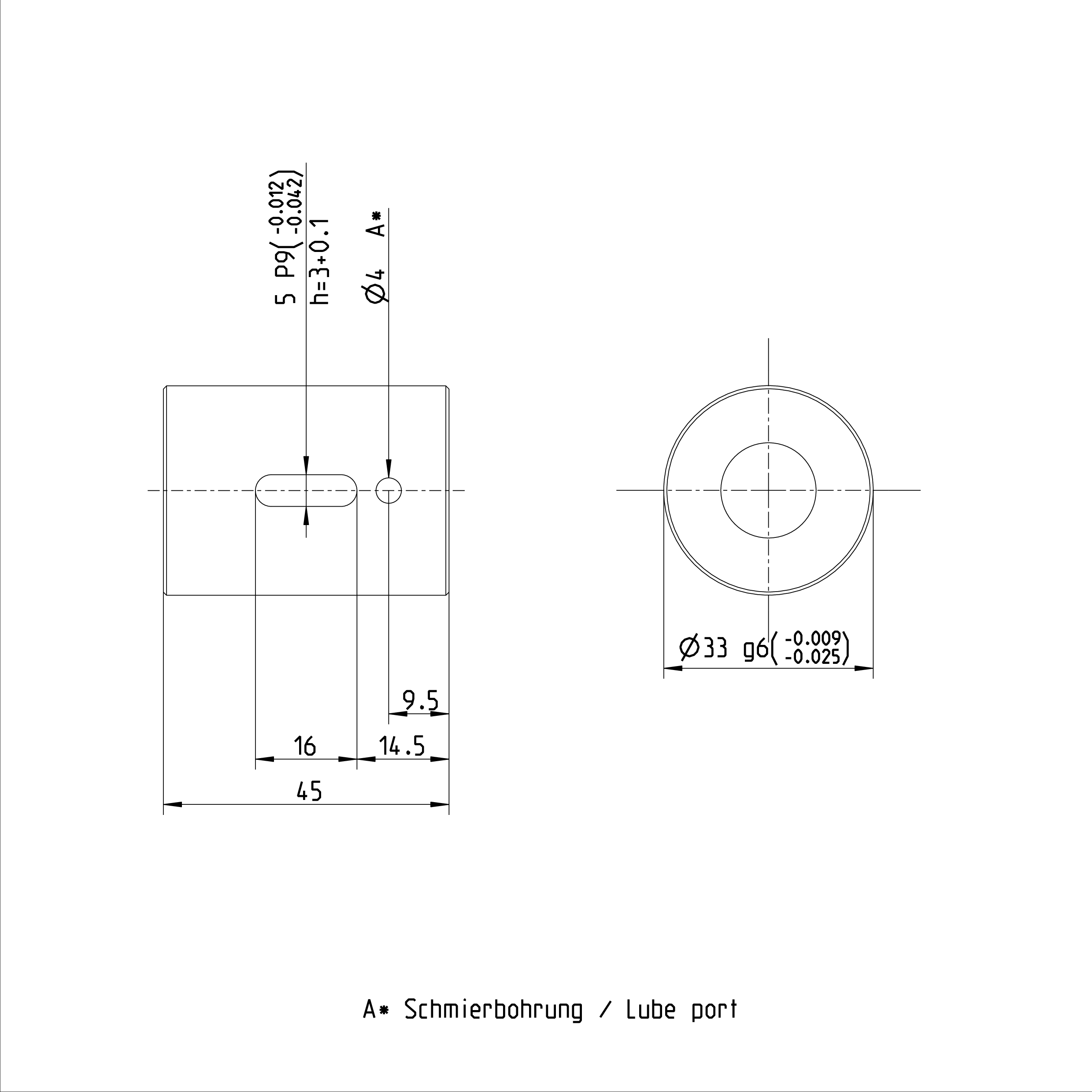 R151206012 Automated Equipment Rexroth Nut ZEM-E-S Cylindrical Single Nut details