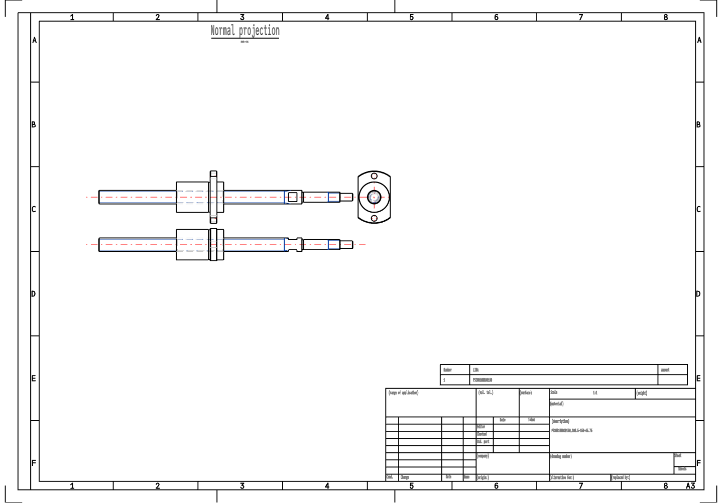 PSS 12mm Shaft Diameter Ball Screw PSS0810NBD0150 High-speed Ball Screw factory