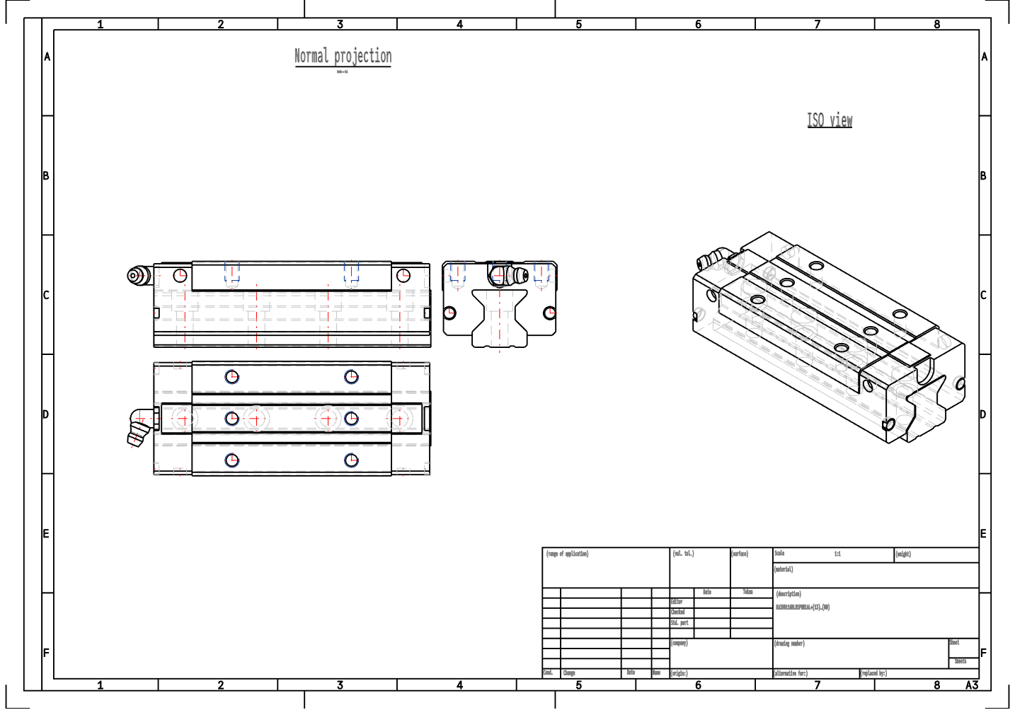 NSK RA CNC Machine Tool Linear Guide RA25BL RAA25BL Linear Guide Slider  manufacture