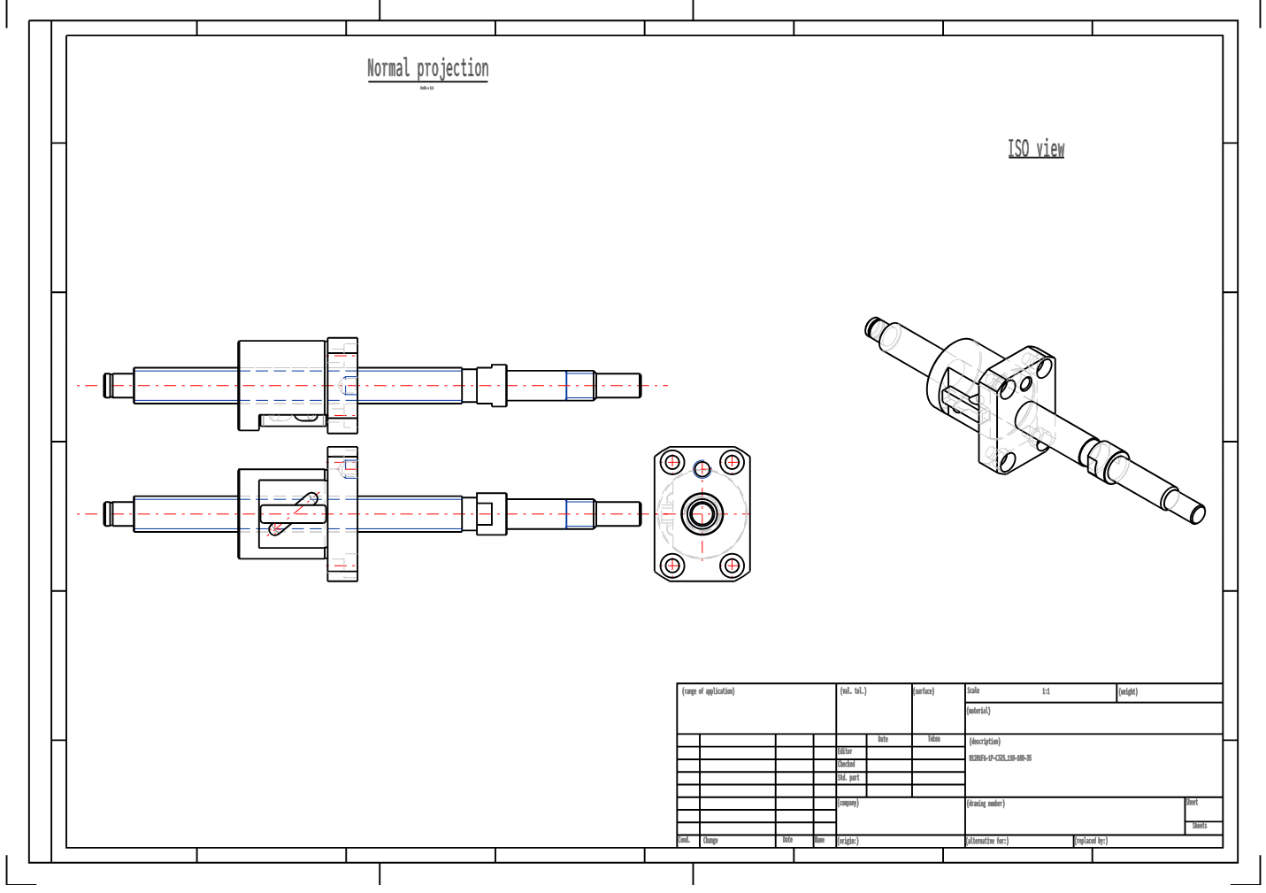 W1201FA-1P-C3Z5 Short Lead Ball Screw NSK FA Type Preload manufacture
