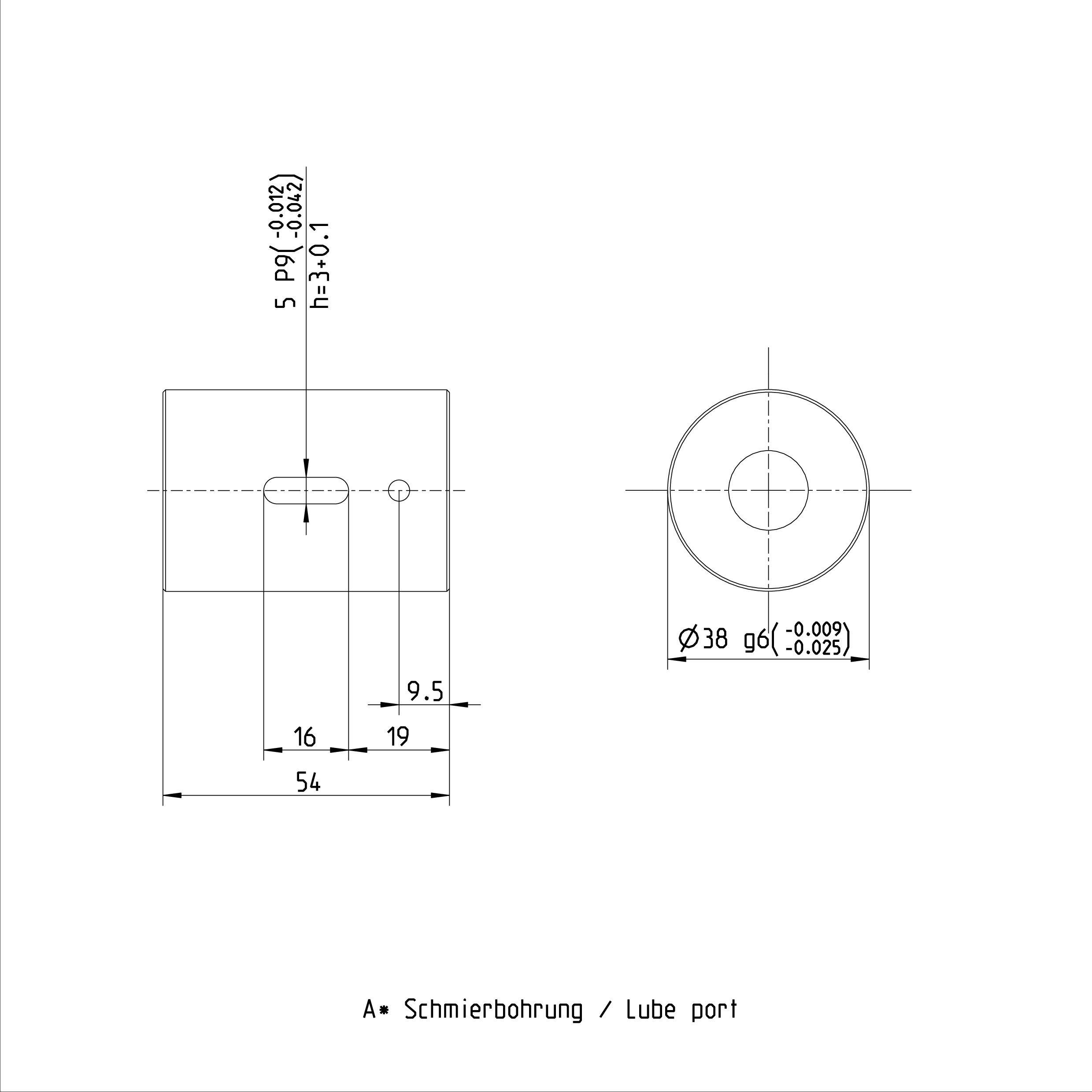 R151204208 Rexroth Ball Screw Nut ZEM-E-S 16 x 10R x 3 - 3 Single Nut details