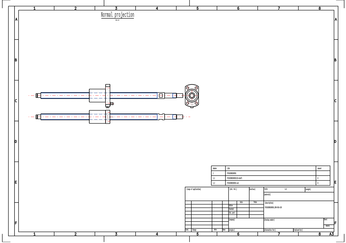 High Speed Silent Ball Screw PSS1520N1D0361 BAA Ball Screw Nut supplier