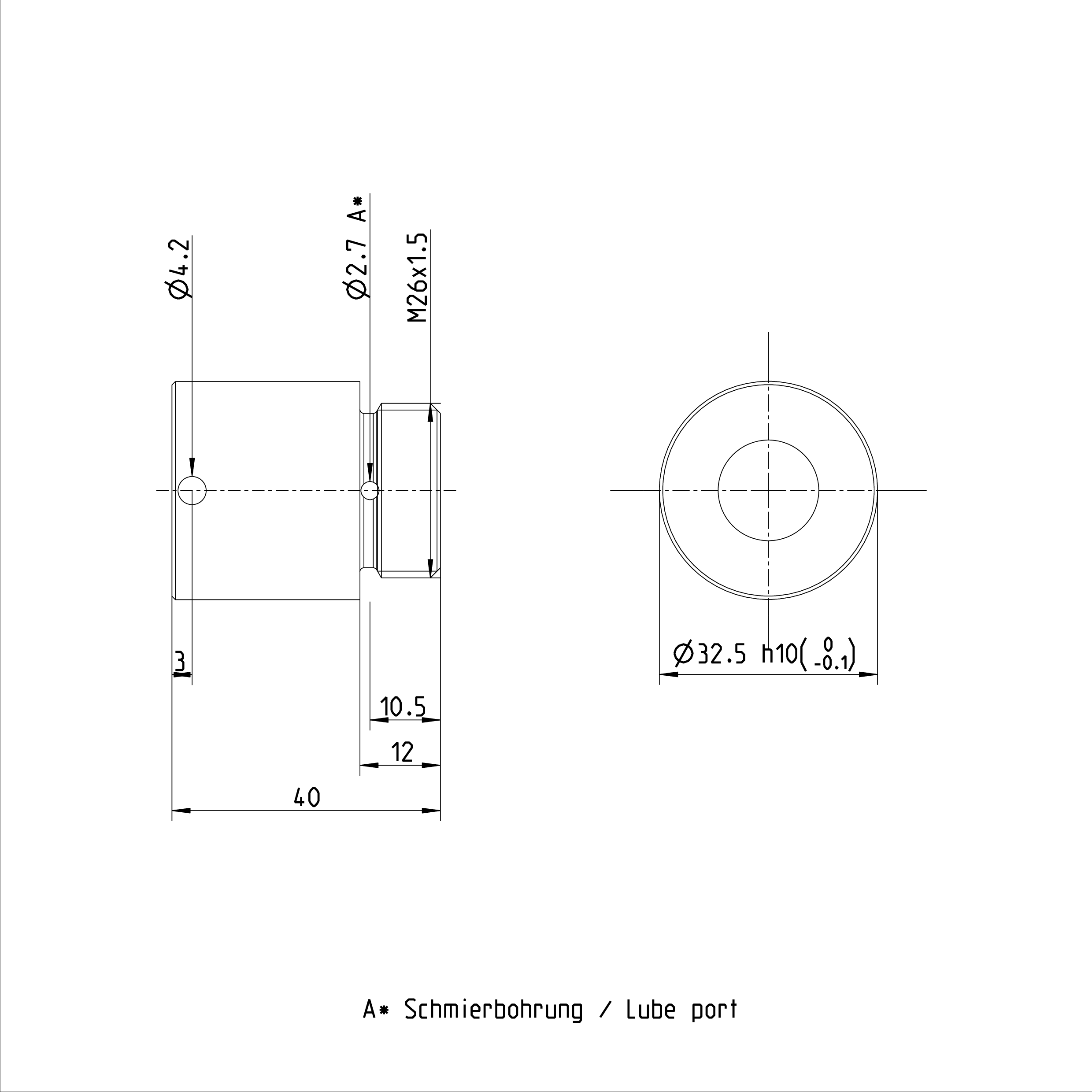 R254200005 Screw-in Nut ZEV-E-S REXROTH High-precision Ball Screw Nut factory