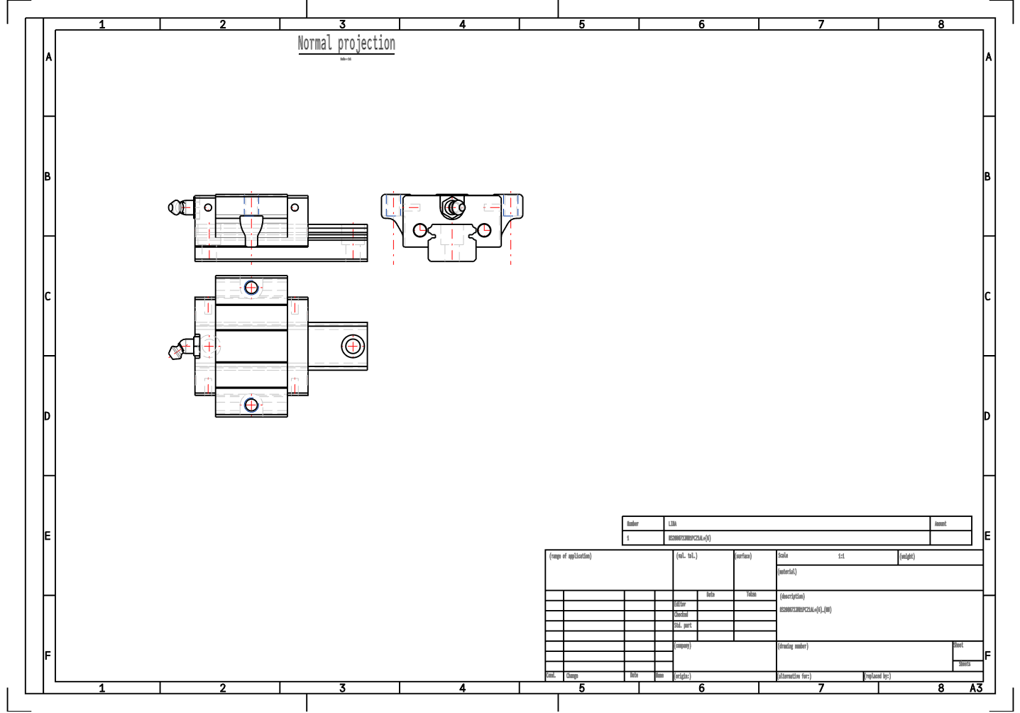 NSK Linear Guide NS20JM NS Flange-shaped Long Slider Guide Medium Load Linear Guide factory