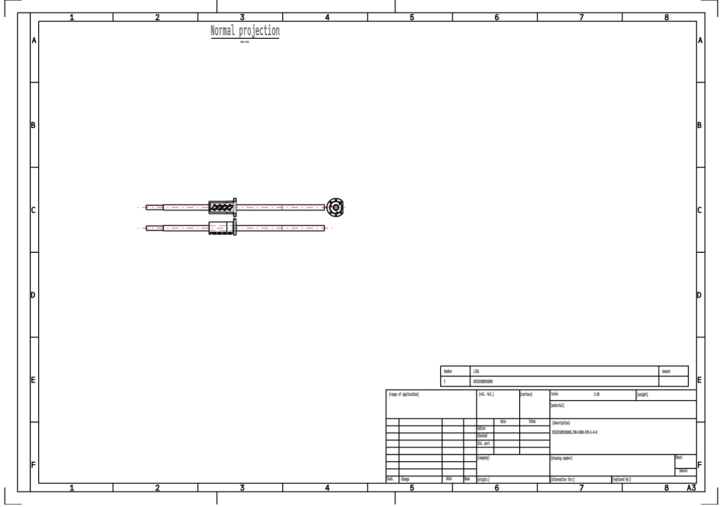 HSS3210N1D1050 Compact Ball Screw NSK HSS High Speed Ball Screw details