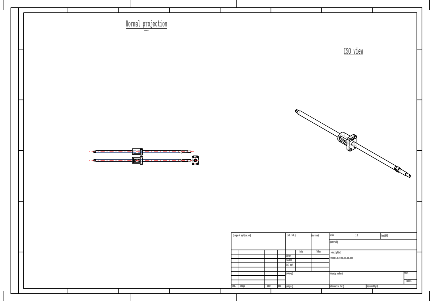 NSK Finished End Machined Ball Screw W1204FA-4-C5T10 Semiconductor Equipment Ball Screw manufacture