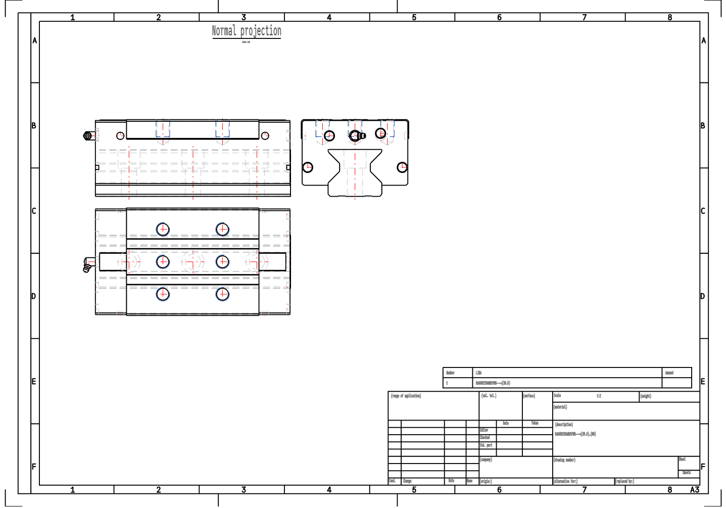 NSK RA Linear Guide RA65AN Original Linear Guide RA65AN RAA65AN R1A65 supplier