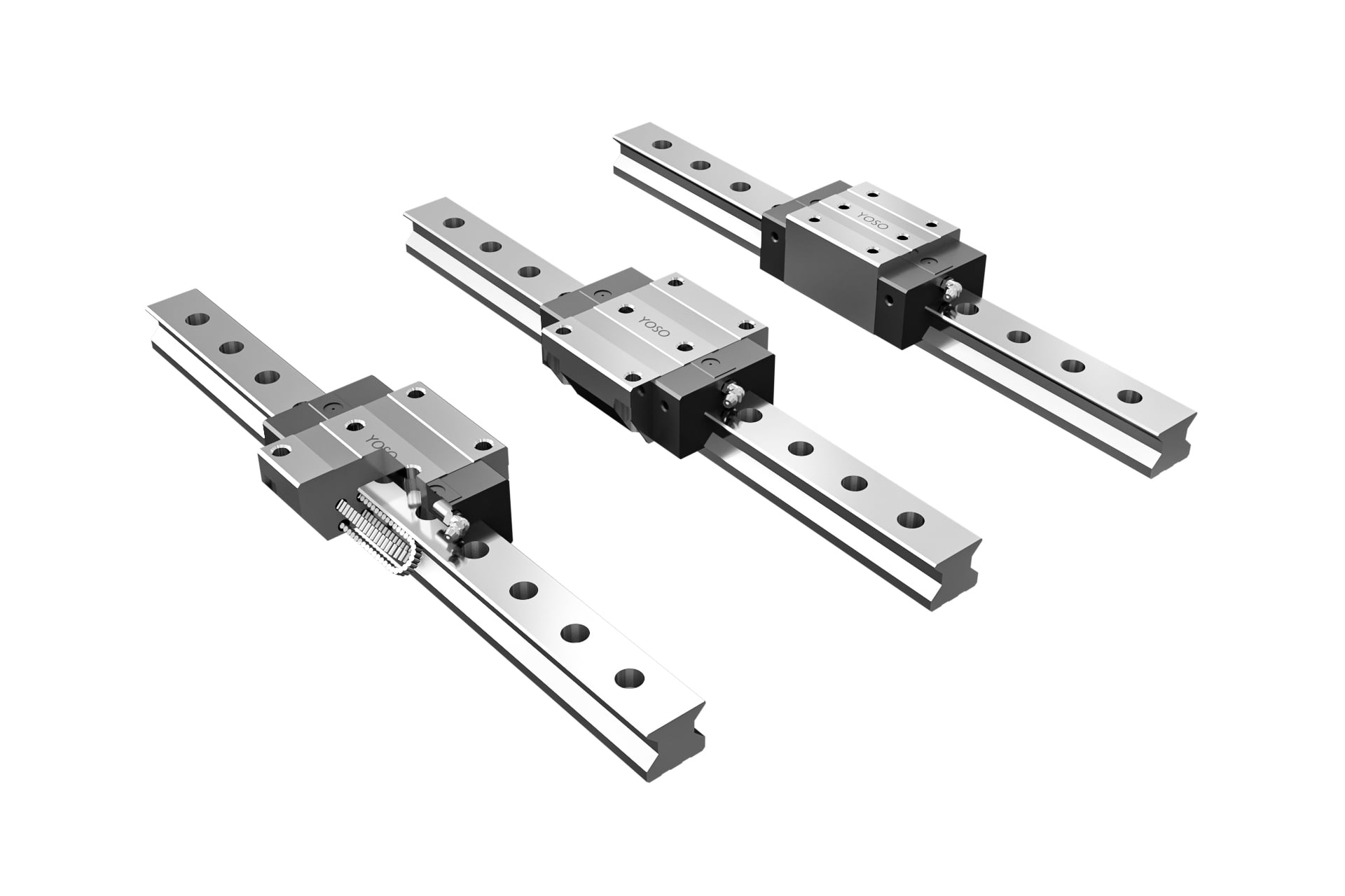Panduan Linear Tipe Roller Kekakuan Tinggi