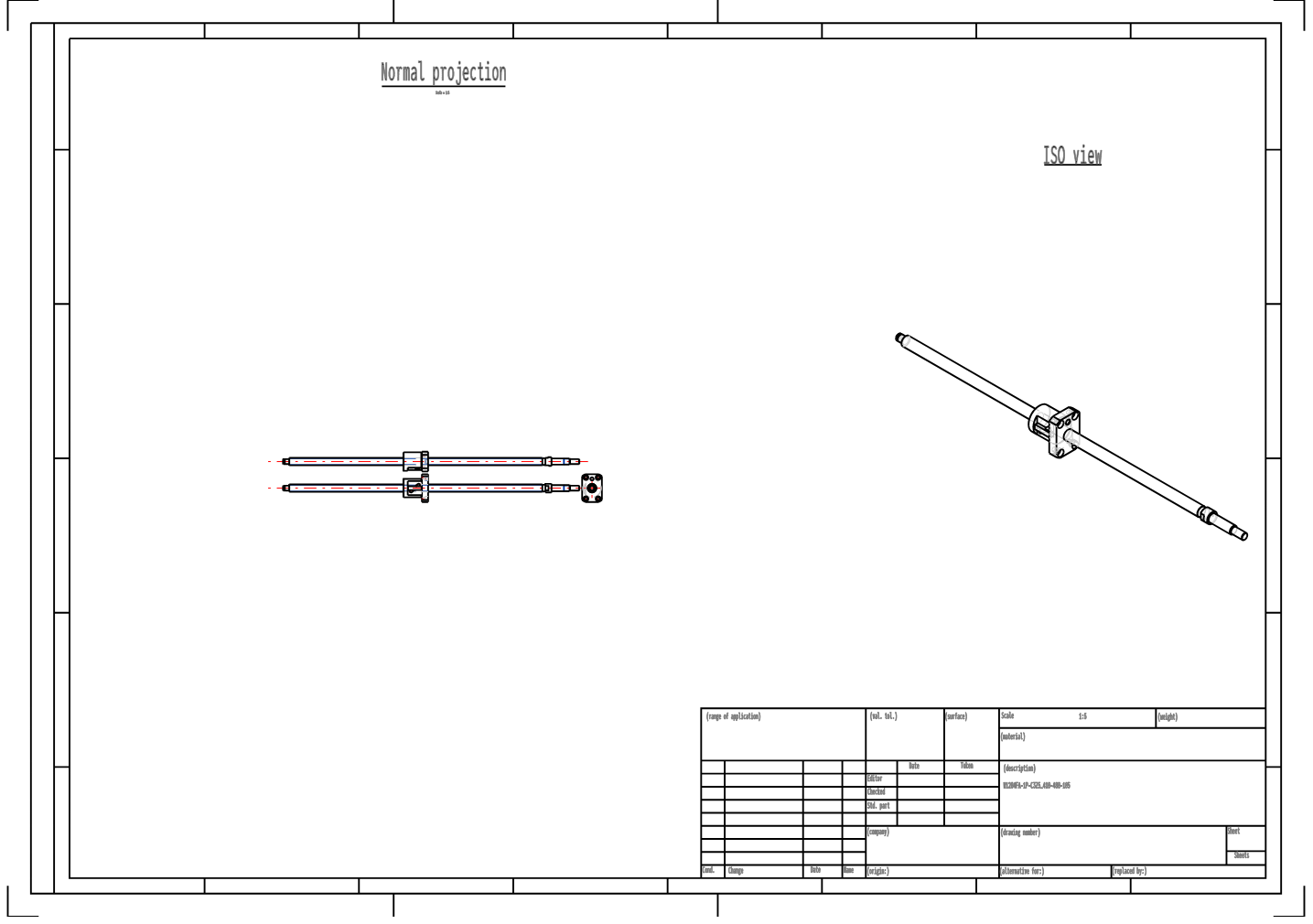W1204FA-1P-C3Z5 Japan NSK FA Series Ball Screws Finished Screw Ends details