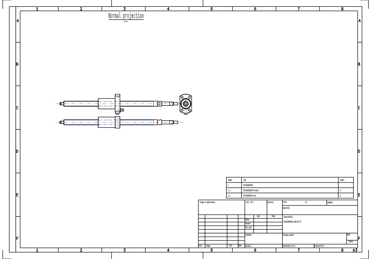 PSS1220N1D0271 PSS High-Rigidity Ball Screw NSK FA PSS1220 Ball Screw C5 Precision factory