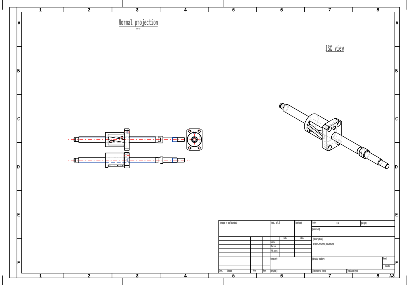 W1201FA-5P-C5Z10 NSK C5 Precision Grade Ball Screw Preloaded Ball Screw factory