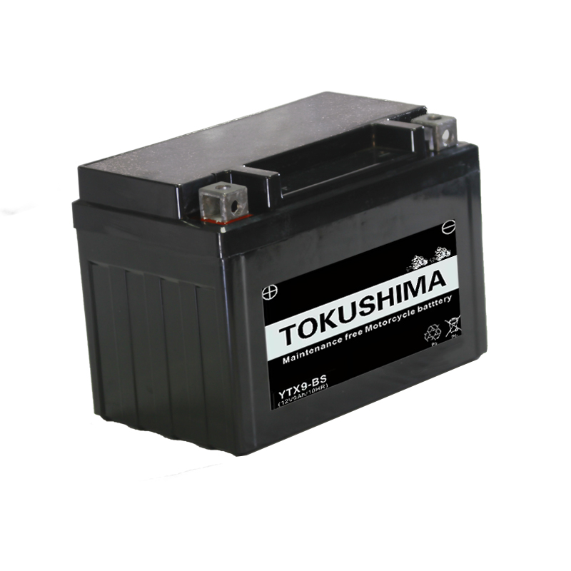 TOKUSHIMA YTX9-BS Moto Battery