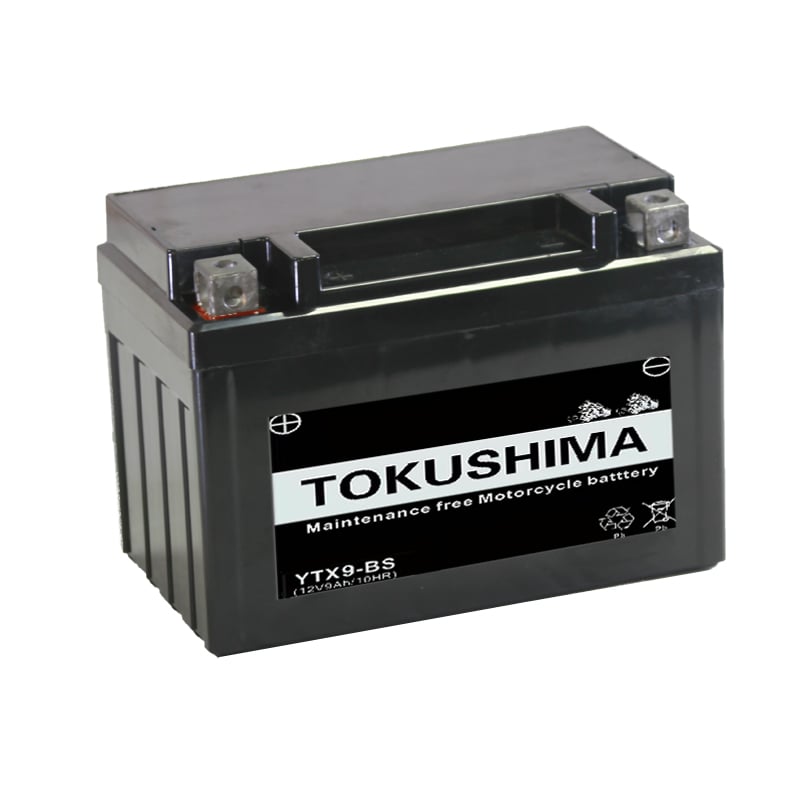 TOKUSHIMA YTX9-BS Moto Batteri