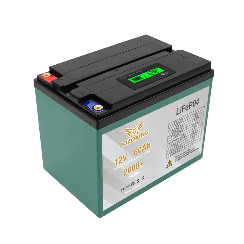 JOZOKING 12,8V 60Ah Litiumbatteri