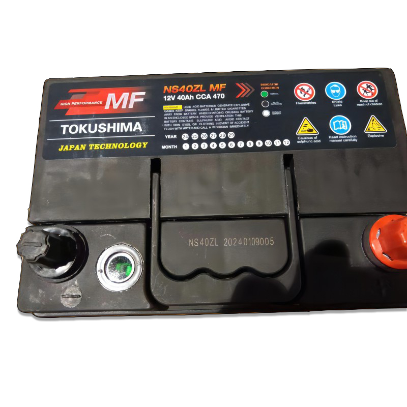 TOKUSHIMA JIS NS40Z bilbatteri