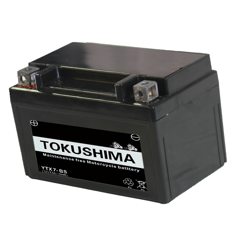 TOKUSHIMA YTX7-BS Moto Batteri