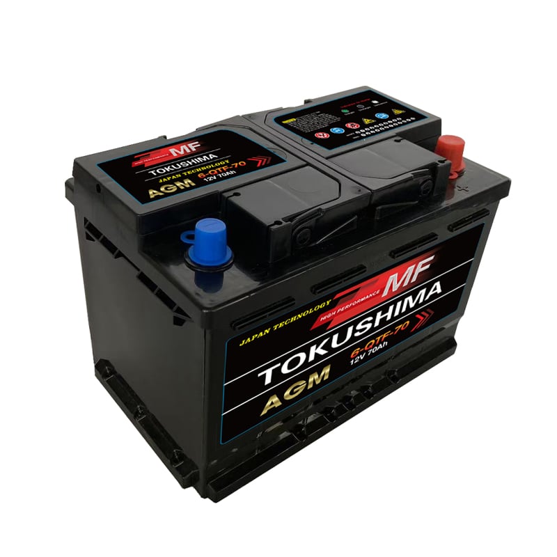 TOKUSHIMA QTF70 Bilbatteri