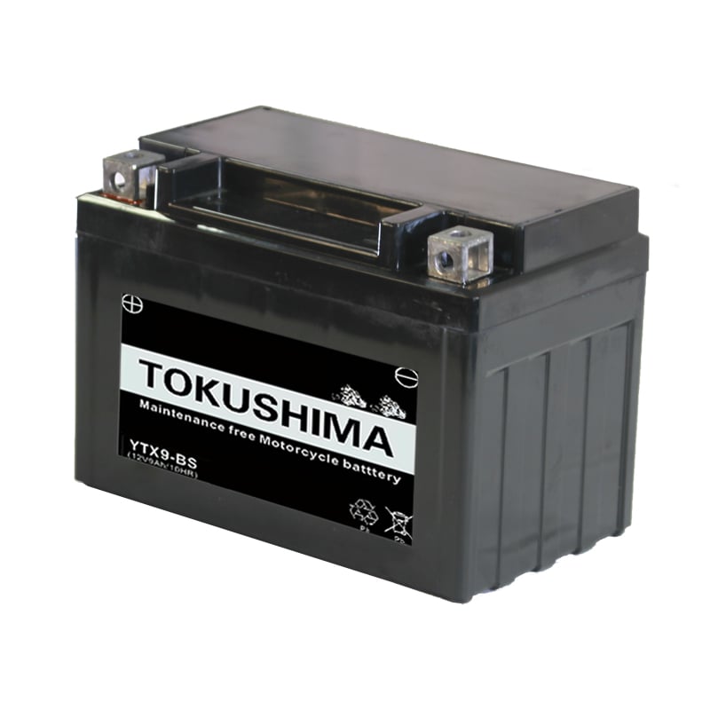 TOKUSHIMA YTX9-BS Moto Battery
