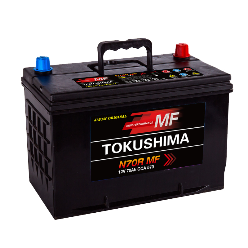 TOKUSHIMA JIS N70 Car Battery