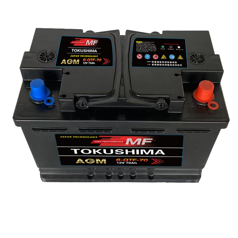 TOKUSHIMA QTF70 Bilbatteri