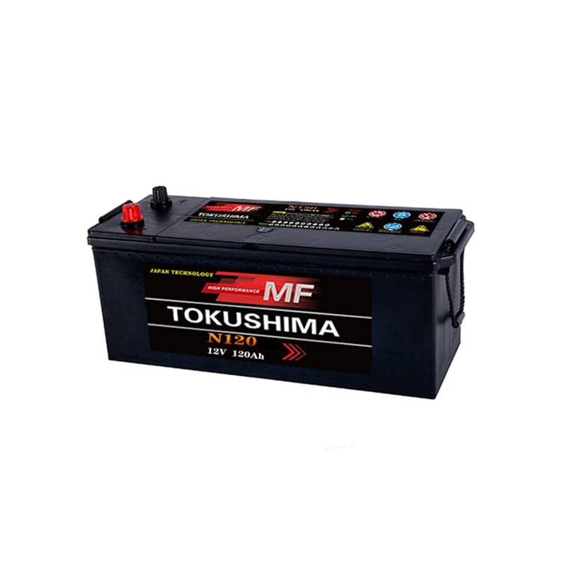 TOKUSHIMA JIS N120 Truck Battery