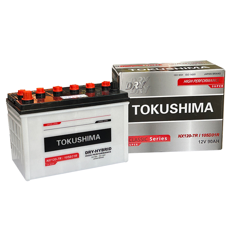 Bateri Kereta TOKUSHIMA NX120-7 DR