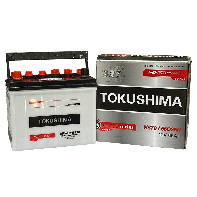 TOKUSHIMA NS70 DR bilbatteri