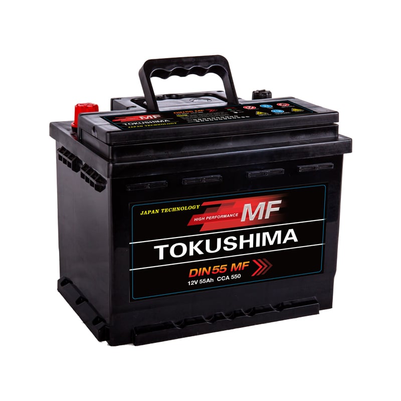 TOKUSHIMA DIN55 Car Battery