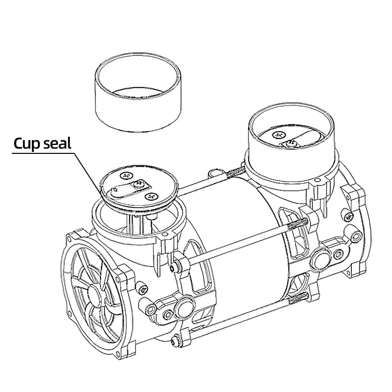 Oil free air compressor maintenance