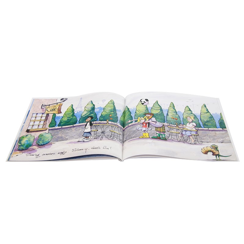 Cuidiú le hImprímniú Leabhar i bPáipéar Ghearr agus Leathanaigh Ardháirí