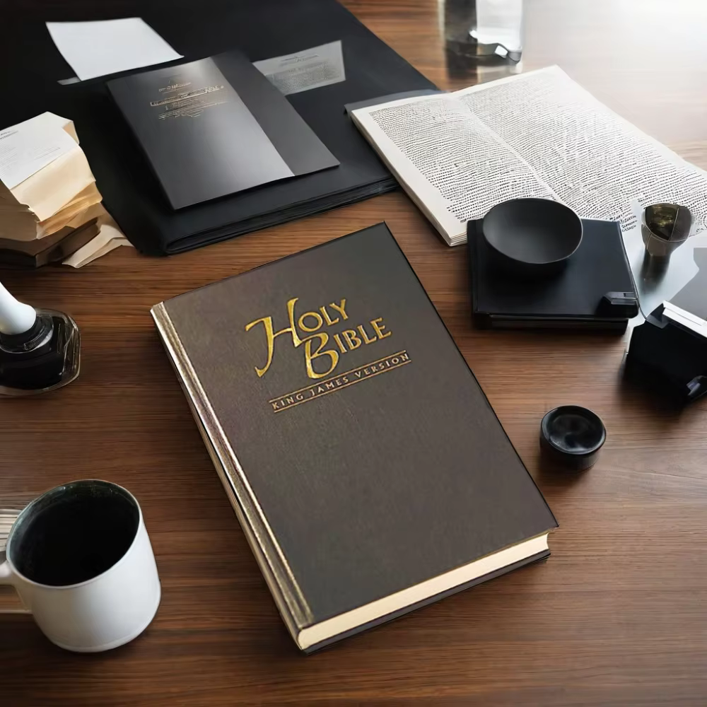 Personalized Products Supplies Paperback Soft Hardcover Book Study Holy Cover Custom Paper Paperboard Printing Bible factory