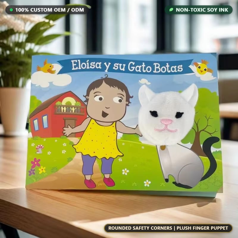 Plush Finger Puppet Board Books: Interactive Storytelling