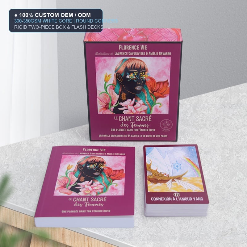 Custom Educational Flash Cards & Board Game Playing Cards