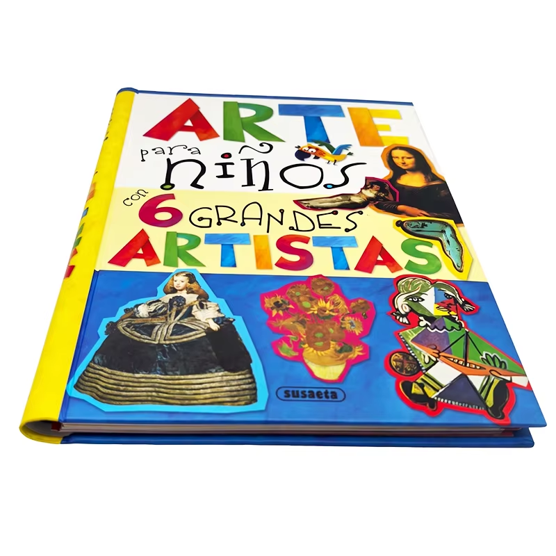 Wire-O spiral bound hardcover art book