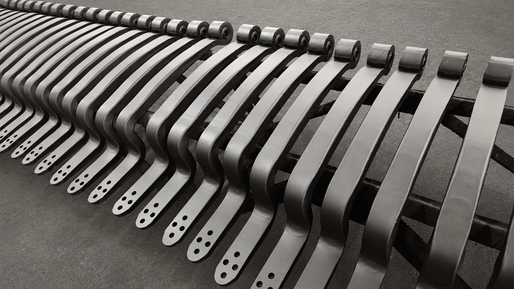 Huayu Leaf Spring Completes Shipment of BPW Trailing Arms for Commercial Vehicle Suspension Systems