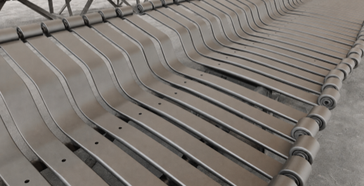 Huayu Spring Ships a New Batch of Volvo Leaf Spring to Overseas Customers