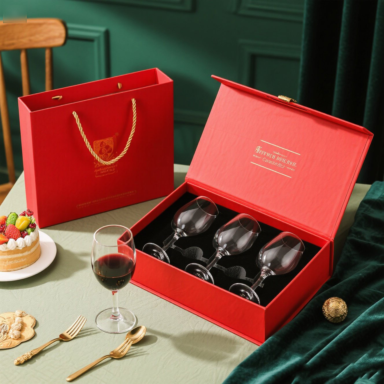 Essential for Elegant Living｜150 Wine Glass Set Solves Storage & Breakage Woes, Elevating Party Aesthetics