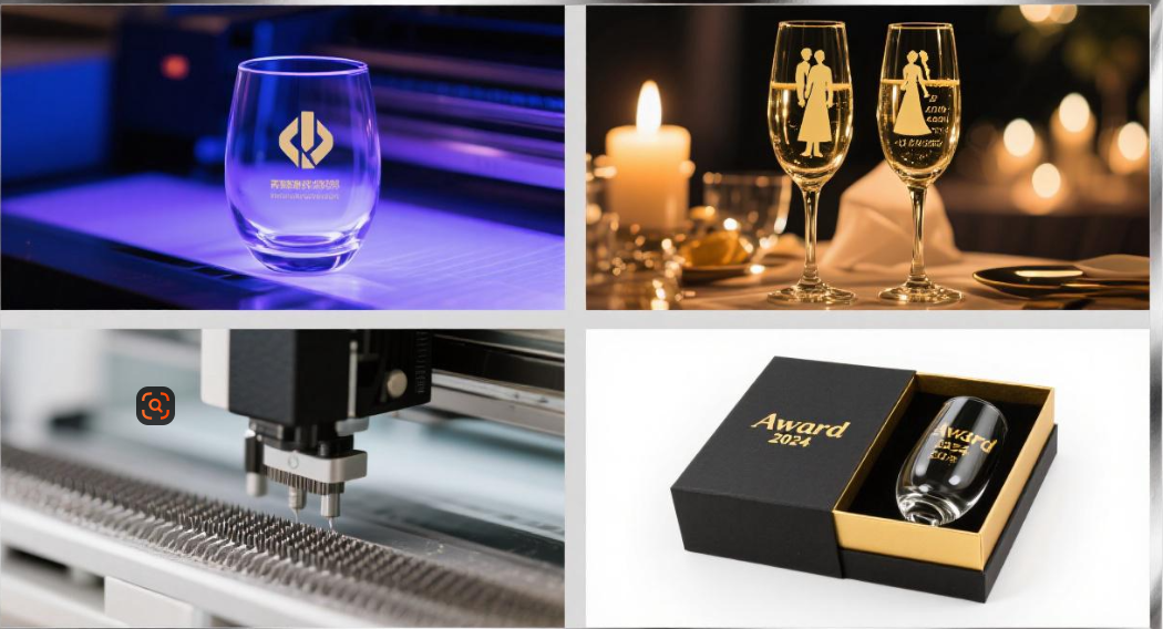 Capture Moments Instantly, Uniquely Shine: UV Printing Technology, Craft Your One-of-a-Kind Wine Glass Art!​