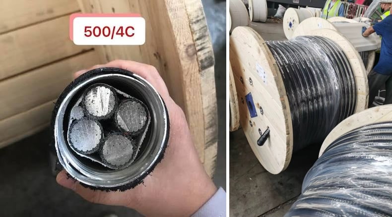 Gevallestudie van die HuaTong ACWU90-kabelsamenwerking in ’n Kanse-elektriese diensprojek