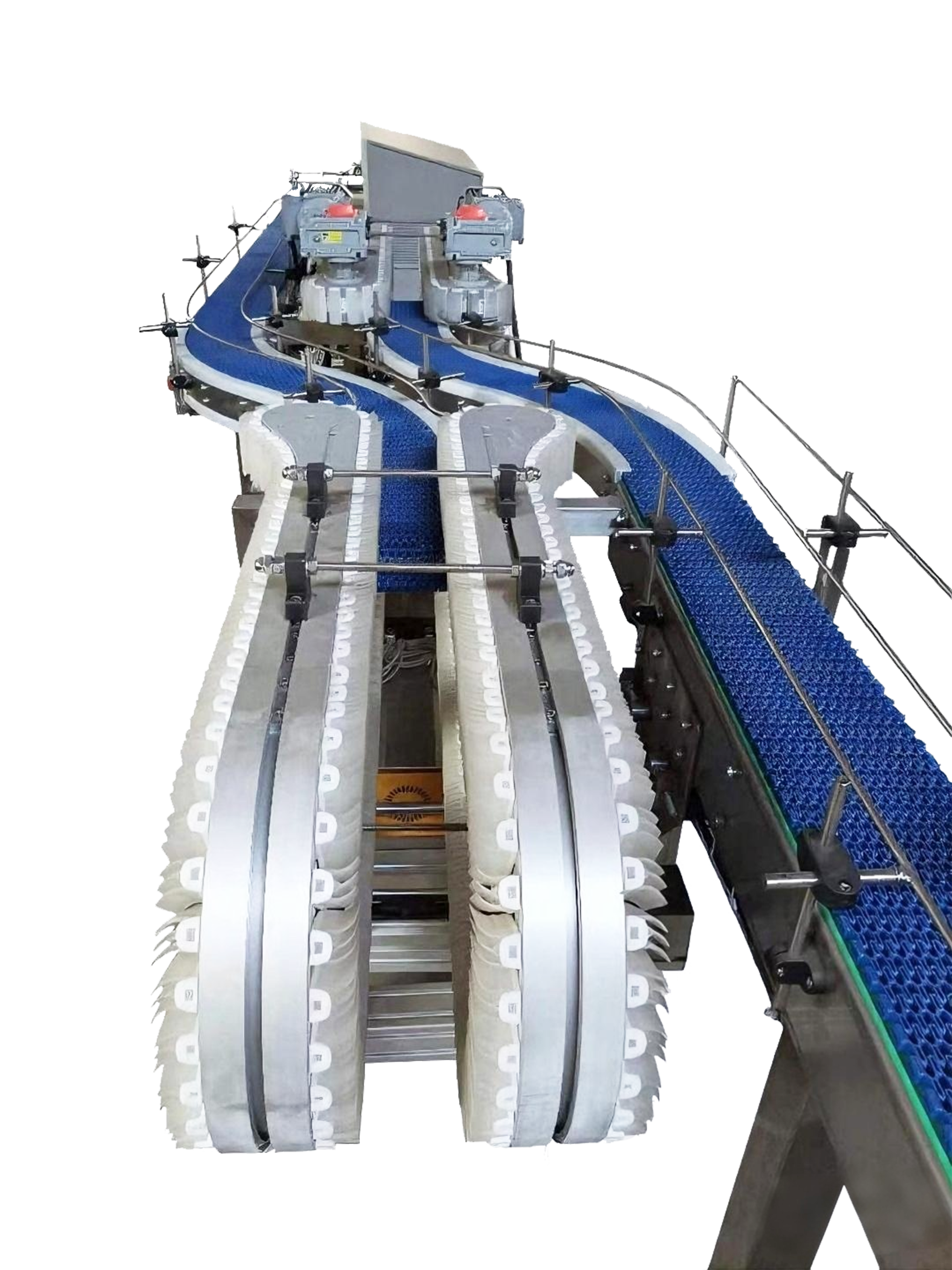 High Quality Aluminum Tin Can Bottles Gripping Conveyor Machine,Stainless Steel Cans Gripper Conveyor,Canisters Bottle Making Line Incline Conveyor,Vertical Z Type Gripper Conveyor,S Type Aluminum Can Conveyors and Elevators Manufacturer
