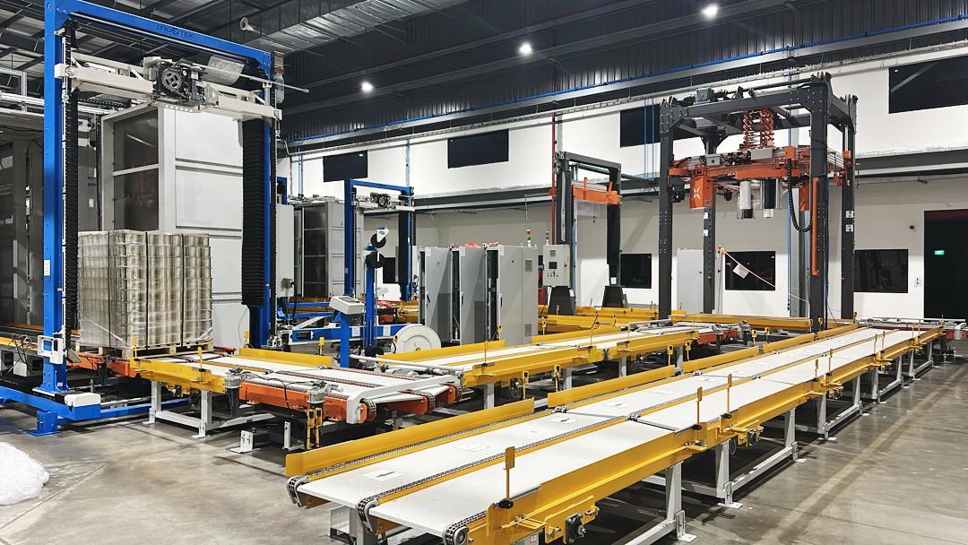 Robot Palletizer for Tin Can Production Line | High Speed Automatic Can Palletizing System