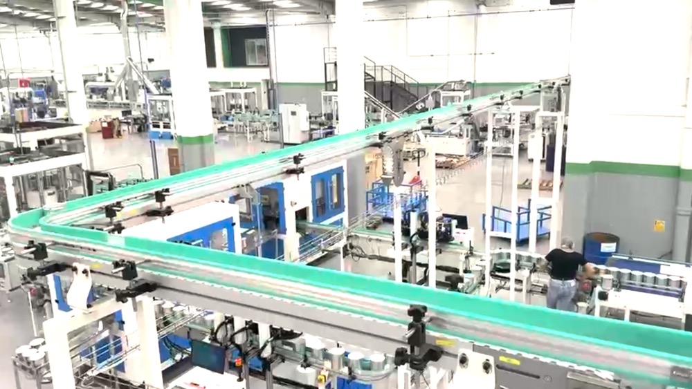 Estudio de caso sobre la automatización de la línea de producción de latas de tres piezas de alta y baja velocidad para un fabricante de latas extranjero