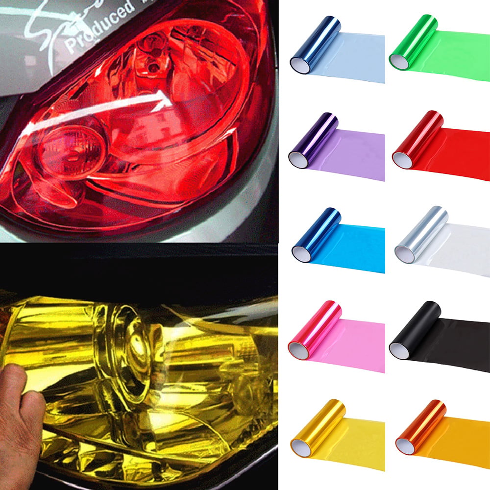 CARLAS Wholesale TPU Car Headlight Film Multiple Colors Bulk Automotive Light Film Supplier