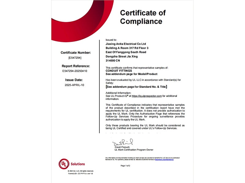 UL vs. cULus vs. cETL: Understanding North American Certification for Electrical Fitting Imports