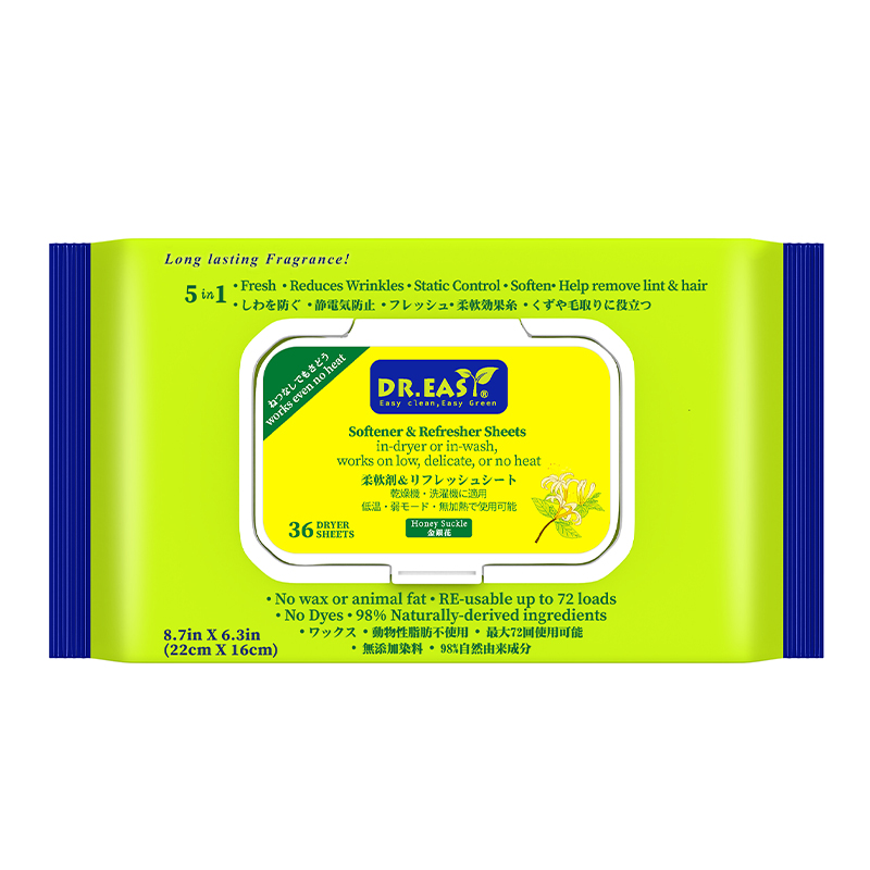 Re Usable Wet Dryer Sheets
