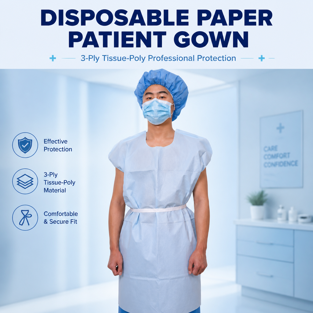 Disposable Paper Patient Gown